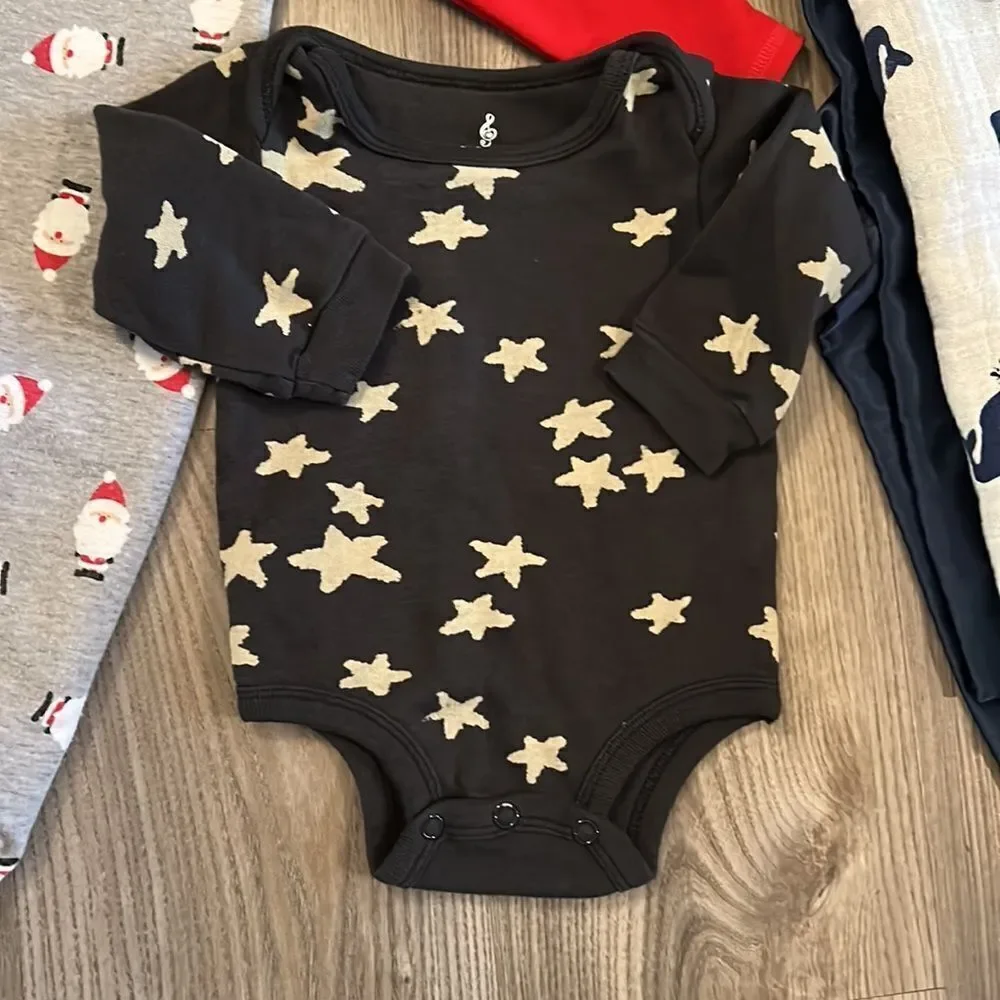 ((3 PIECE)) BABY BOY BUNDLE SIZE 3-6 MONTHS